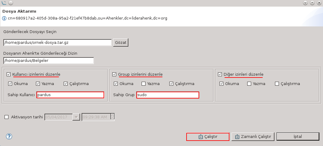 Filetransfer Aktar