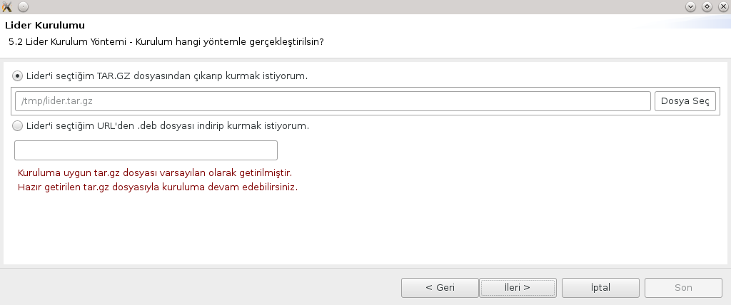 installer_lider_kur_yontem