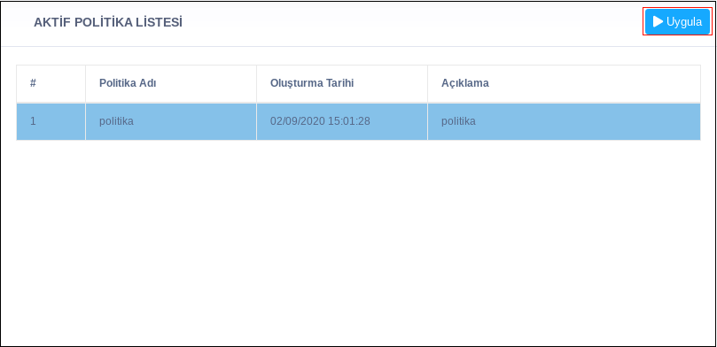 Politika_Uygula